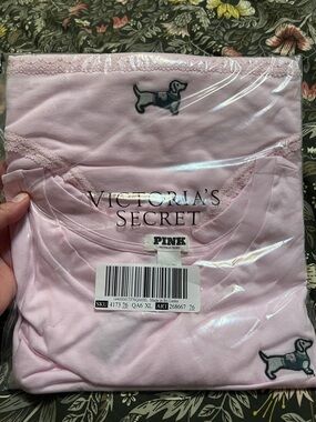 Black Graphic Tee and Black Patterned Bikini Briefs